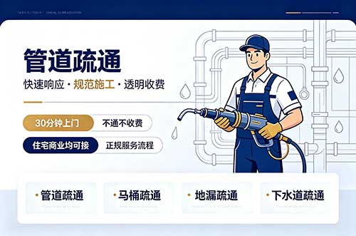 赤壁管道疏通