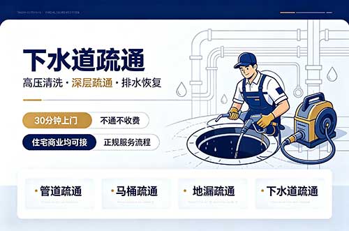 赤壁下水道疏通